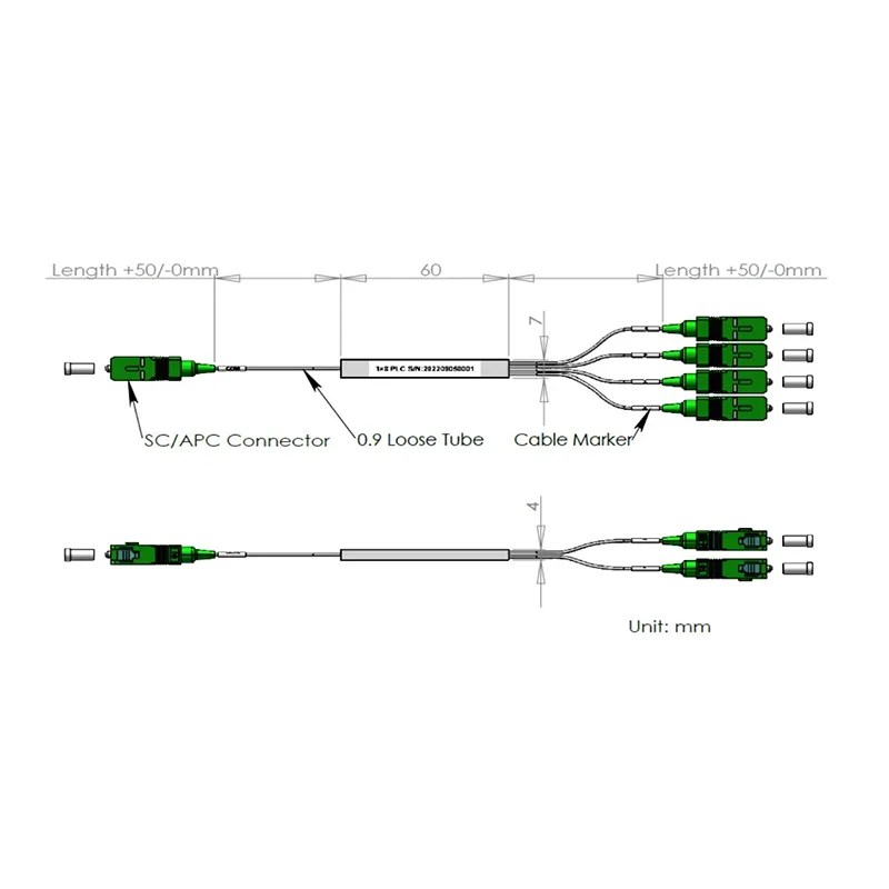 1*6 διαχωριστή PLC