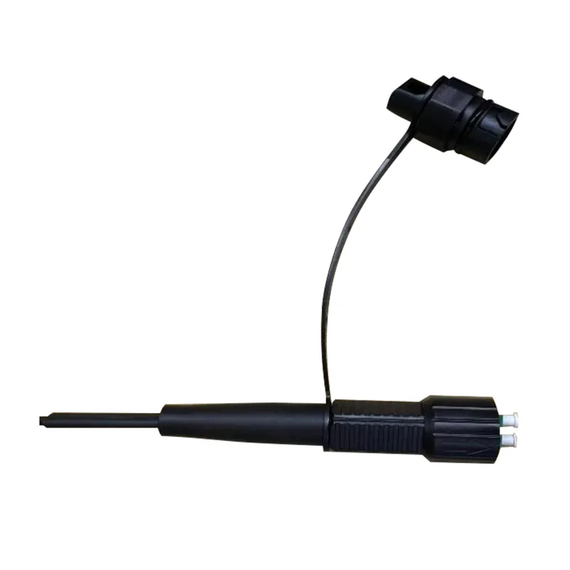 Duplex LC/APC αδιάβροχο καλώδιο Drop Cable Optical Fiber Pigtail (σύνδεσμος Accord HW DLC)