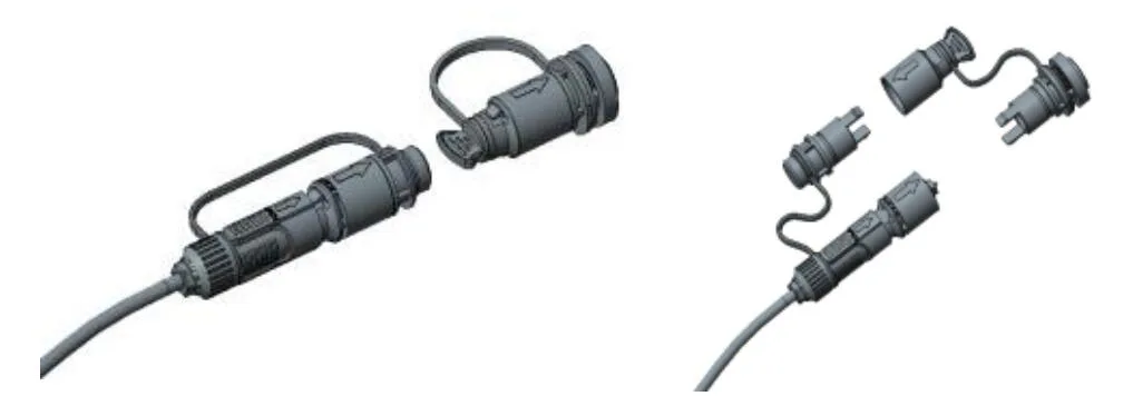 Pre-connected adapter - C