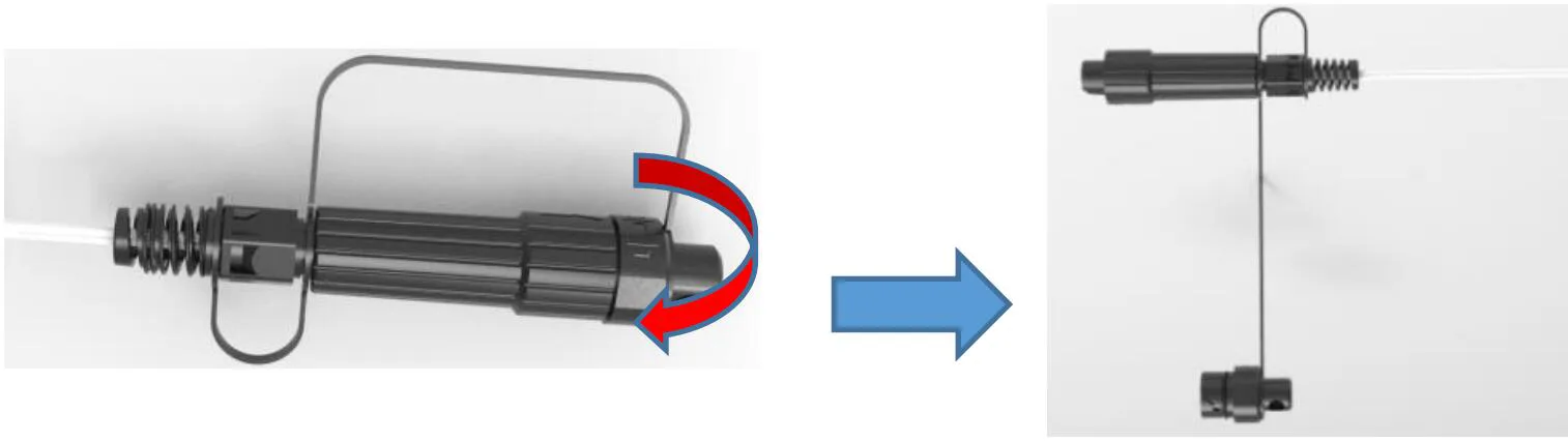 Pre-connected adapter - E ( A )