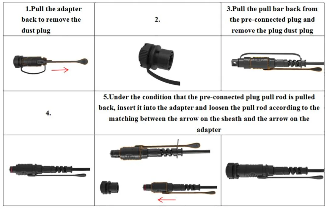 Pre-connectorized Fiber Optic Cable Distribution Box GFS-004-008C