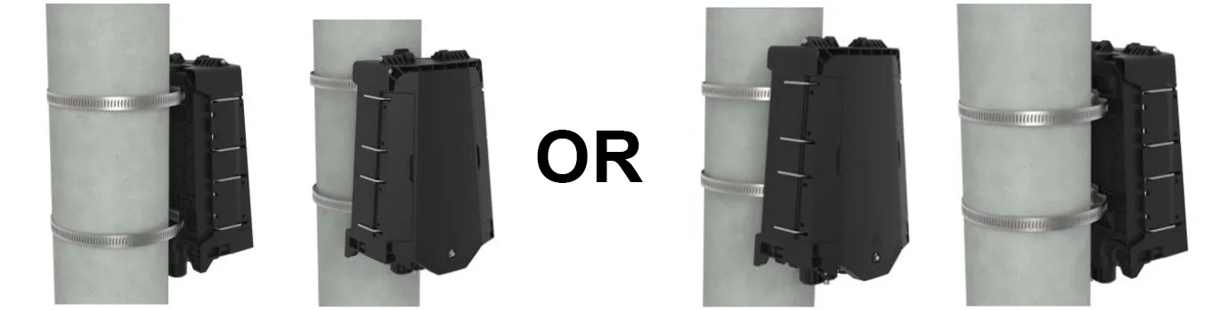 Pole-mounted installation