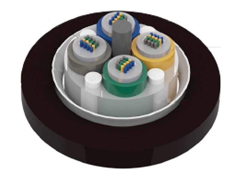 Καλώδιο ταινίας οπτικής ίνας GYDTA με χαλαρό σωλήνα, μη θωρακισμένο